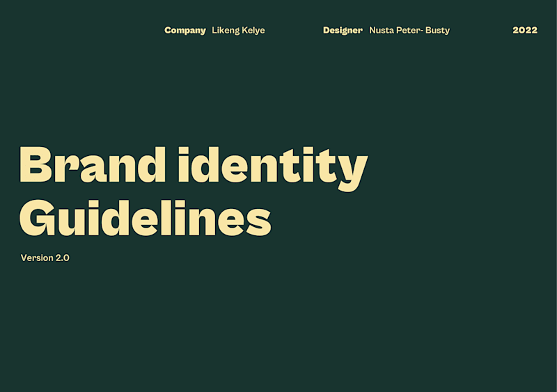 Cover image for LK Brand Identity Guidelines
