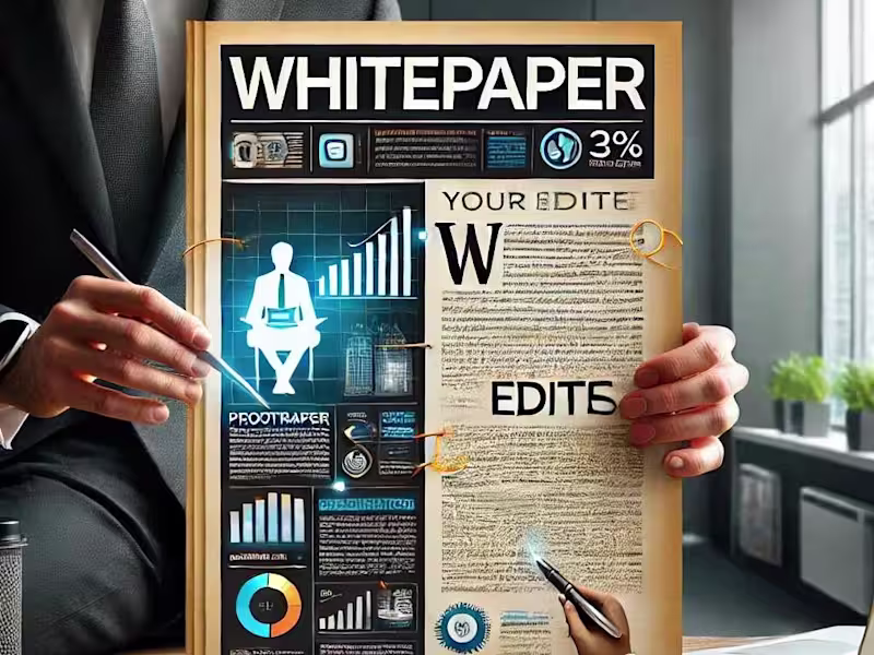 Cover image for Comprehensive Proofreading for Corporate Whitepapers