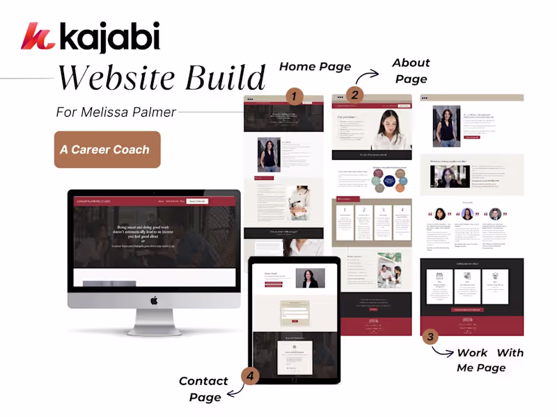 Cover image for Strategic Kajabi Website Design for an Executive Coach