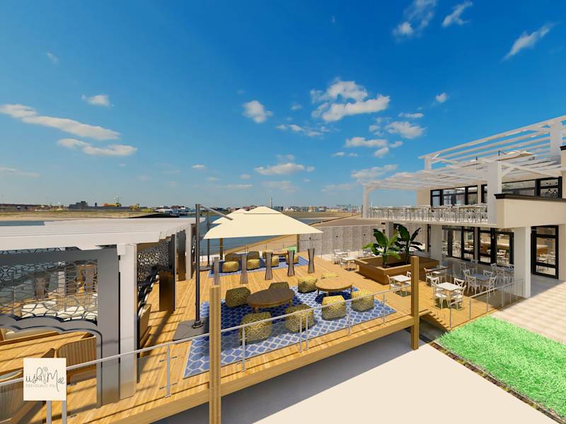 Cover image for Urban Oasis: Restaurant and Apartment Riverside Getaway