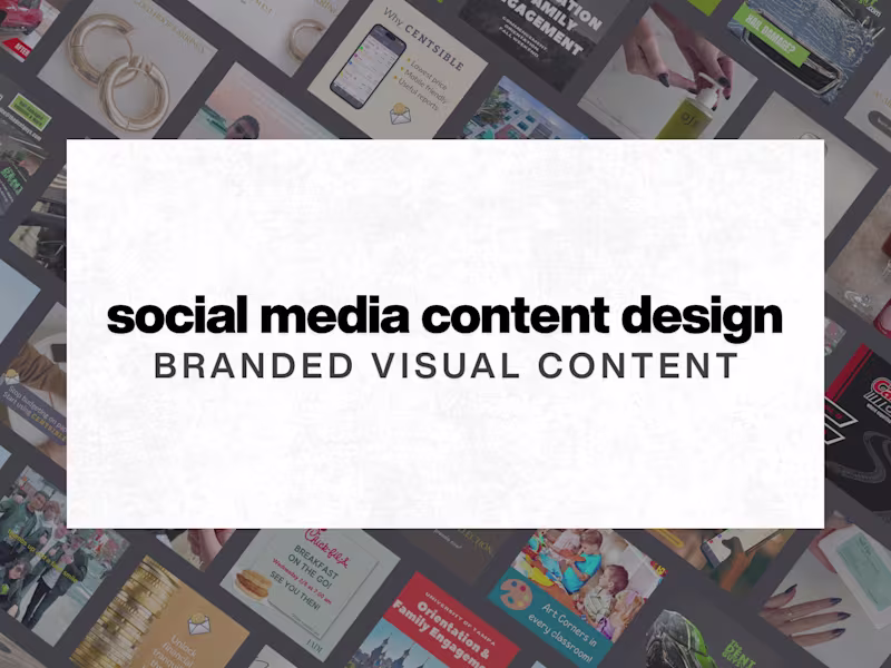 Cover image for Social Media Content Design