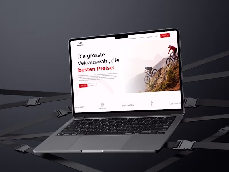 Cover image for Velomarkte Website Redesign