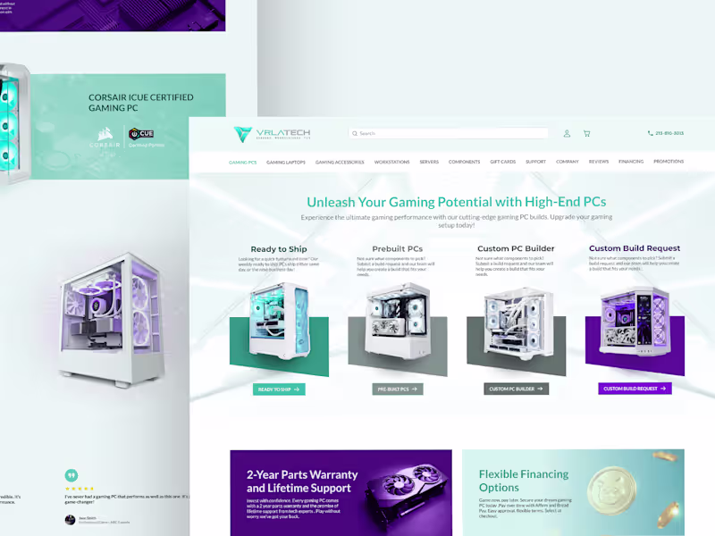 Cover image for Website Landing Page Redesign in 7 days with Figma