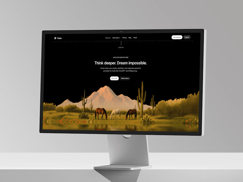 Cover image for Vanta AI Agent Website