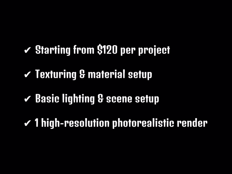 Cover image for Basic Package – "Render Boost"