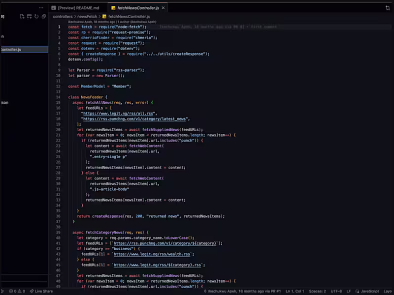 Cover image for News Aggregator API
