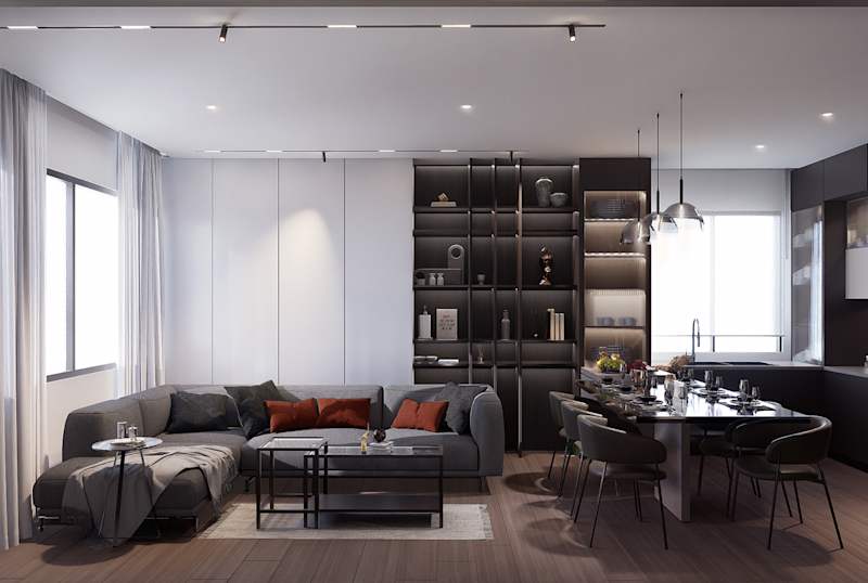 Cover image for Living Area Interior Design | Amman