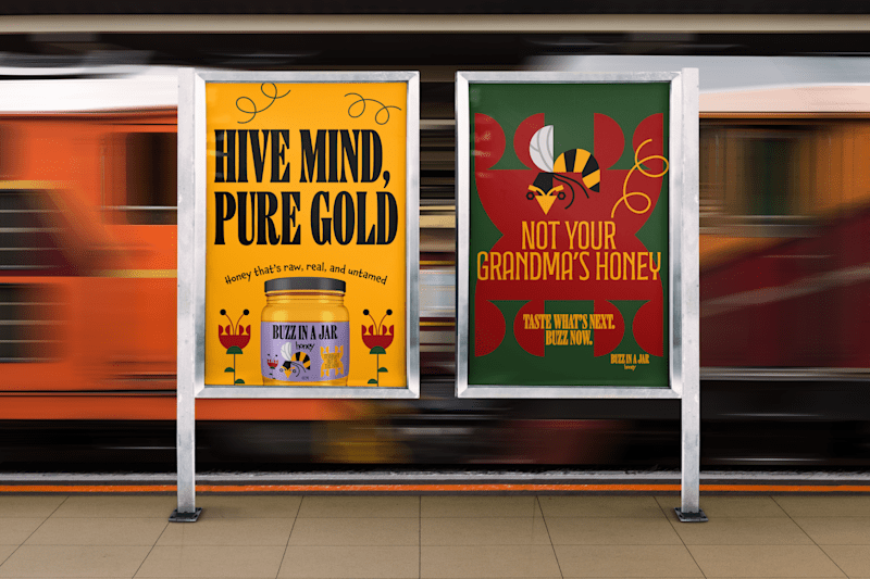 Cover image for BUZZ IN A JAR HONEY