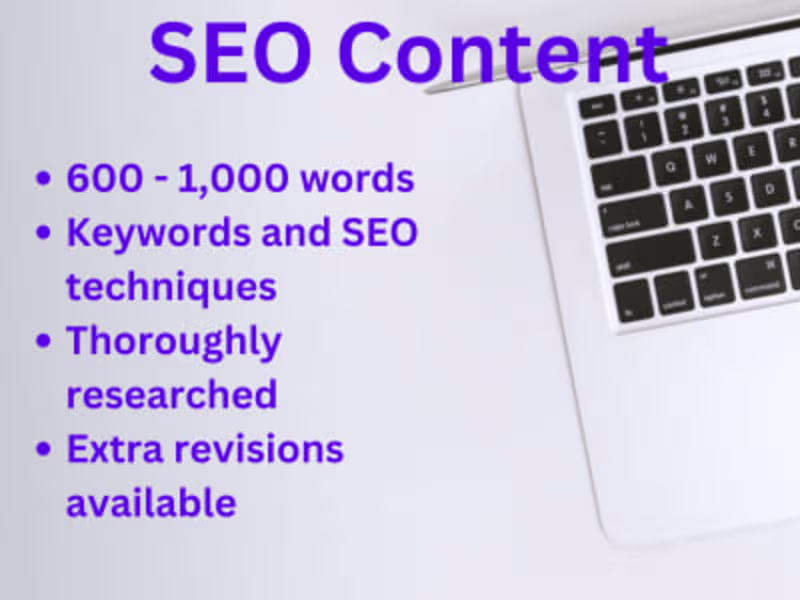 Cover image for SEO Blog Posts and Articles