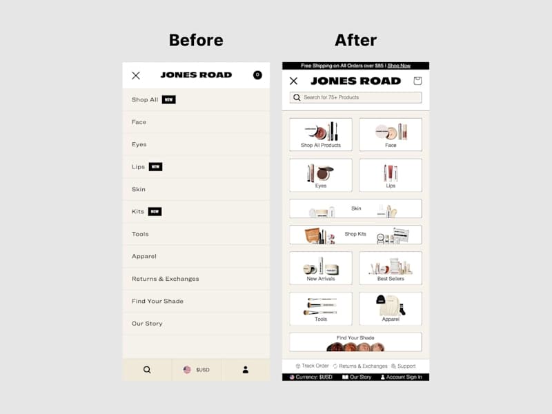 Cover image for Shopify Menu for Beauty Store