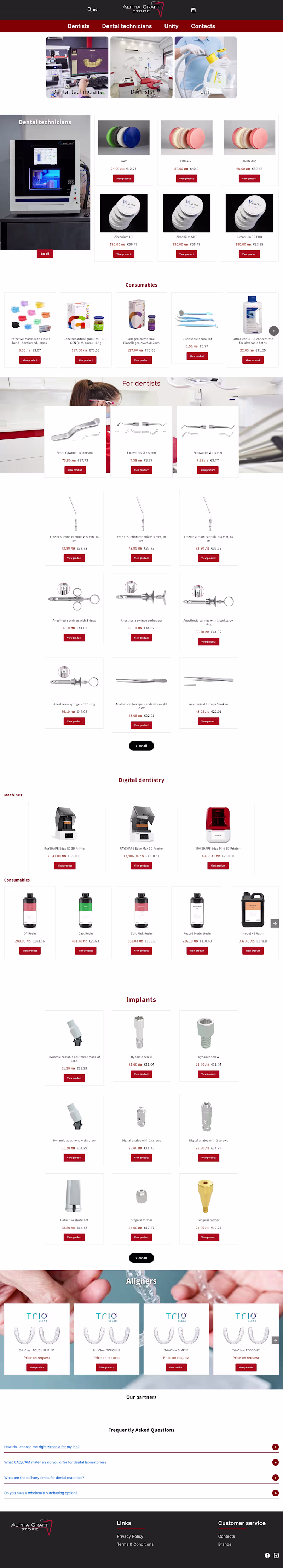 Cover image for Dental Resellers Website Development and Optimization