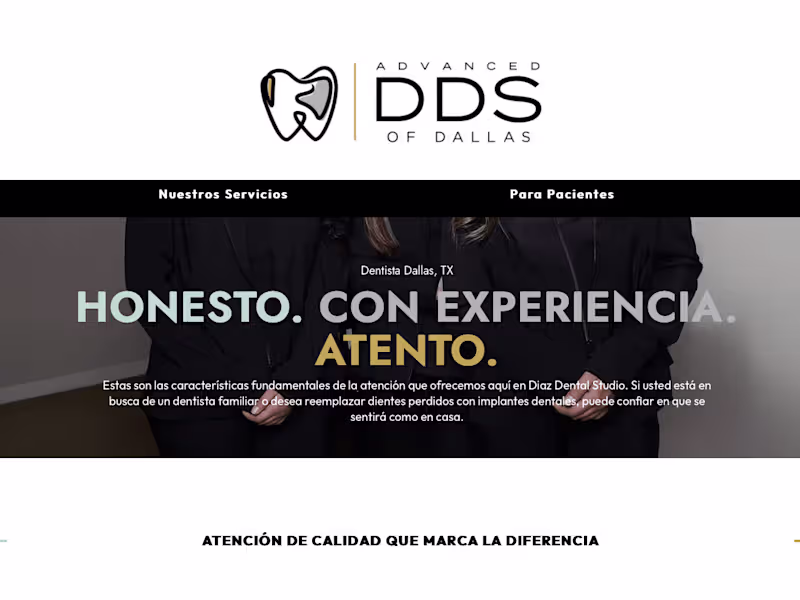 Cover image for Detailed Translation of Dentist Office Website