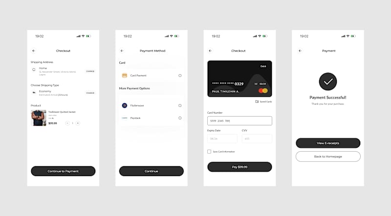 Cover image for Mobile Checkout Experience Design for eCommerce Platform