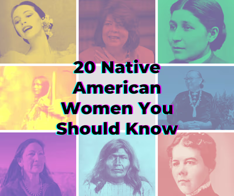 Cover image for BLOG: 20 Inspiring Native American Women (50K Shares!)