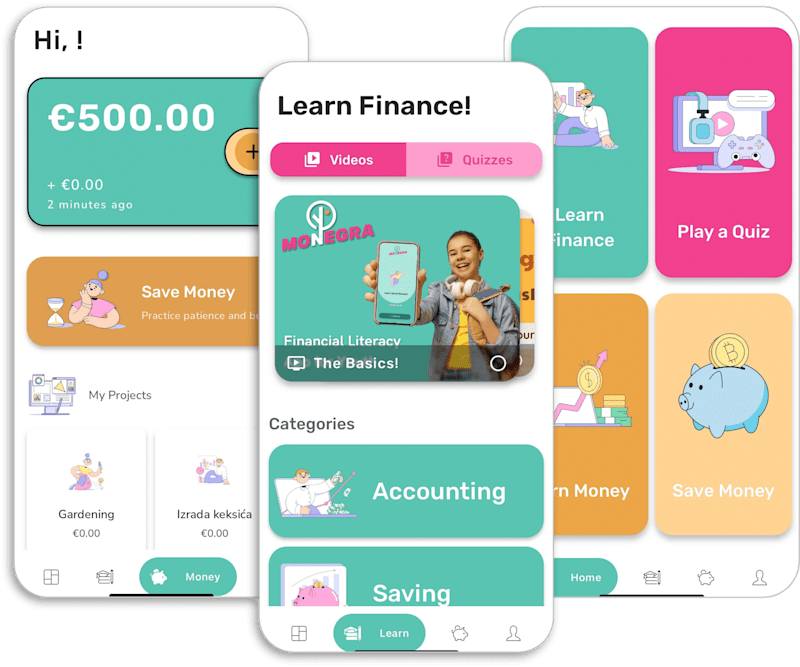 Cover image for Monegra - an app for financial education of children