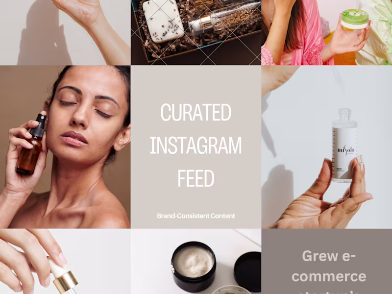 Cover image for Marketing Strategy & Content Creation