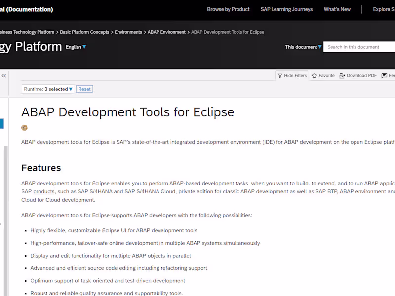 Cover image for Fullstack Developer @SAP