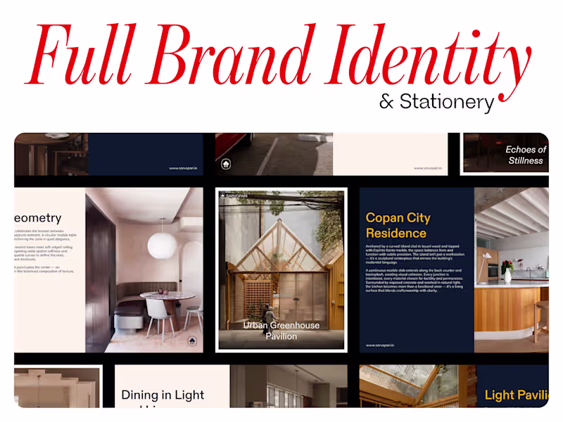 Cover image for Full Brand Identity