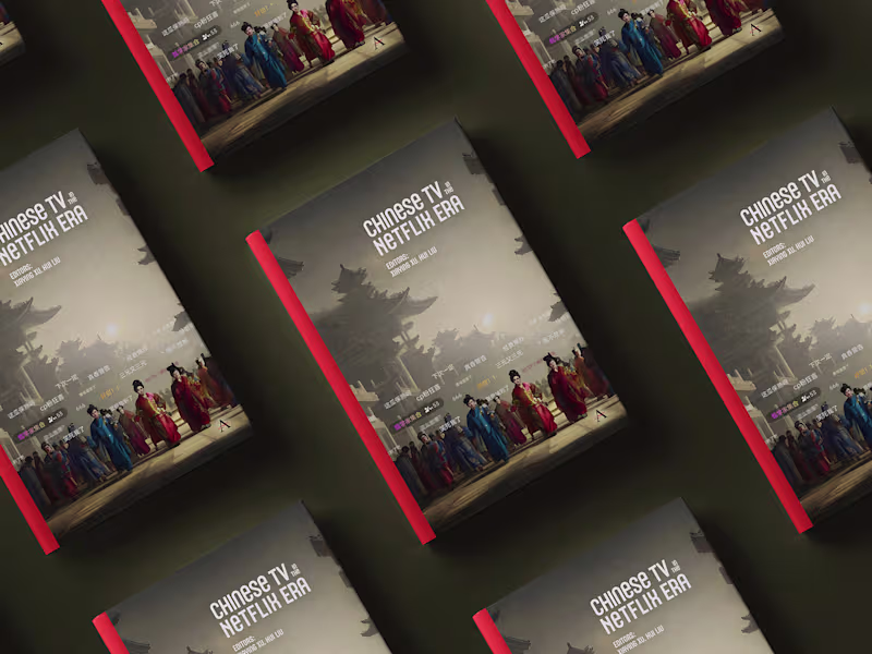 Cover image for Chinese TV in the Netflix Era - Book Cover Design