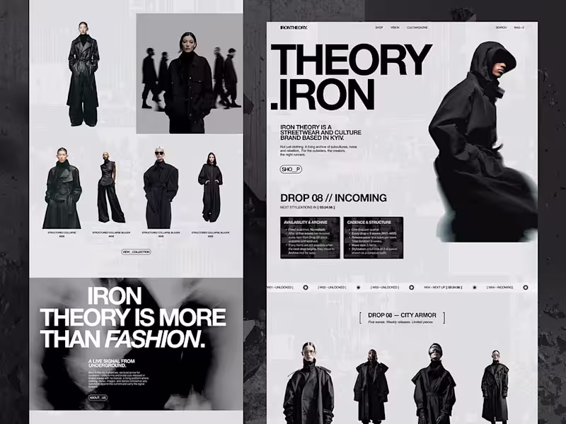 Cover image for Luxury Clothing eCommerce Store