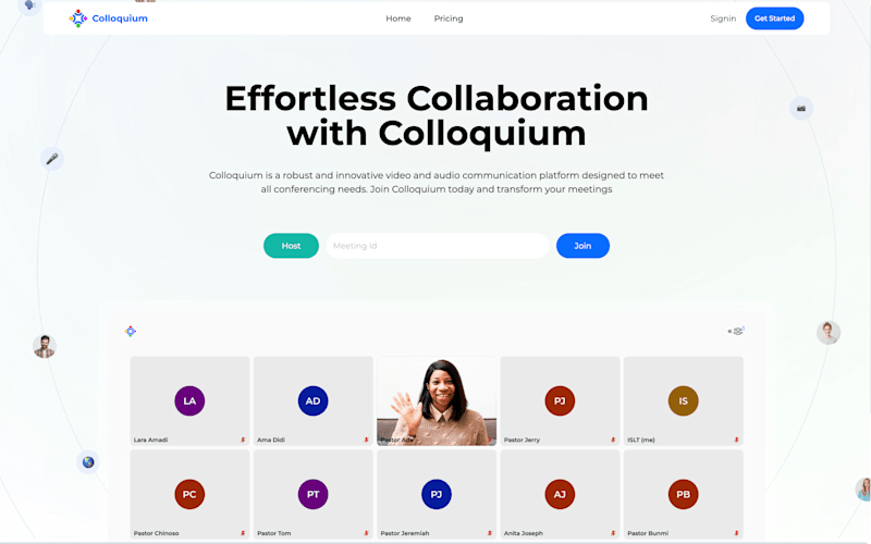 Cover image for Colloquium - Video Conferencing Platform