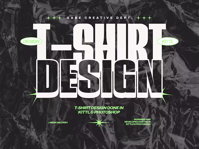 Cover image for Custom T-Shirt & Merch Design