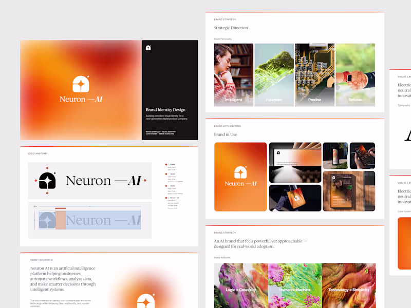 Cover image for Neuron AI — Brand Identity