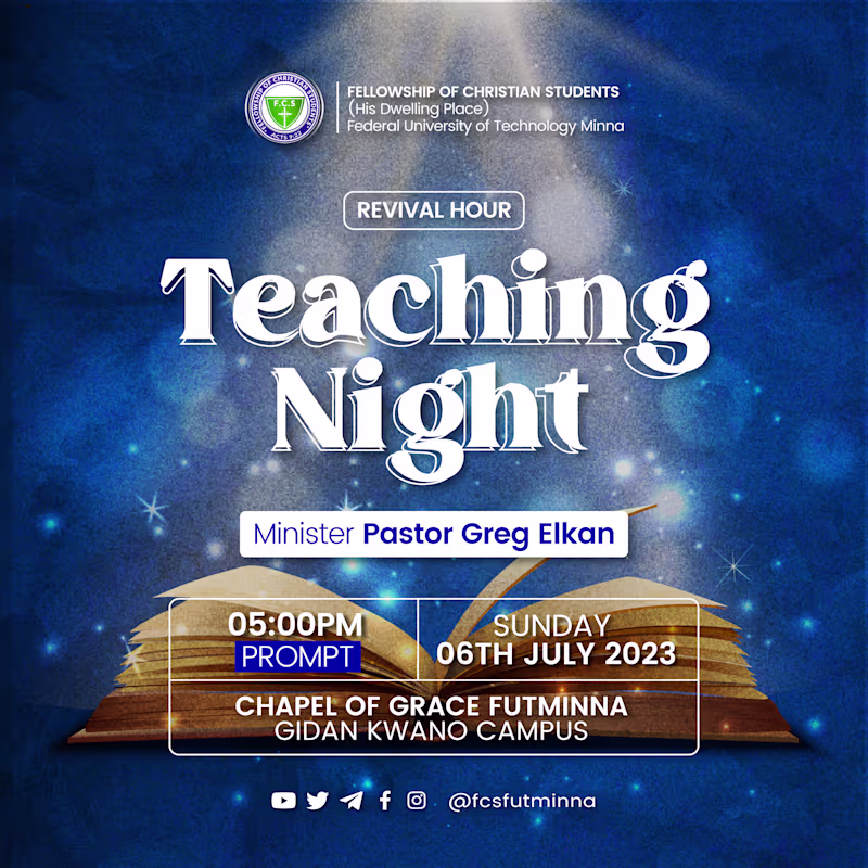 Cover image for Church Poster Design