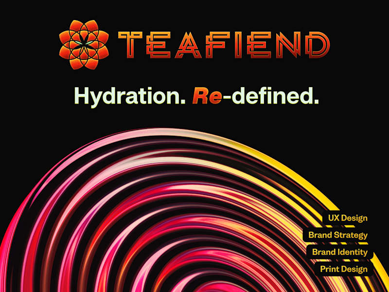 Cover image for TeaFiend 💫 Branding + Packaging
