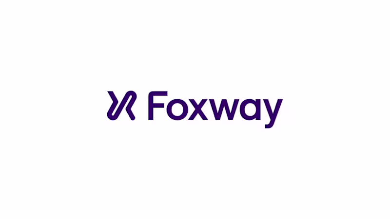 Cover image for Foxway // logo animation
