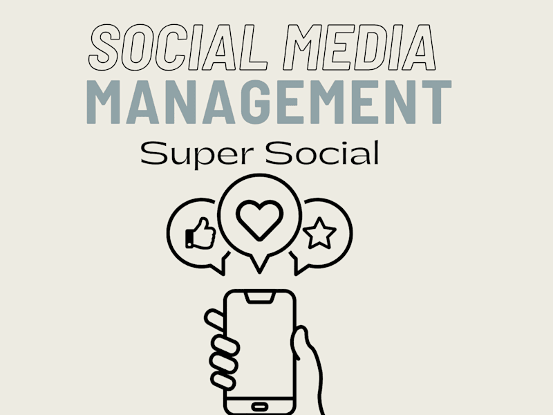 Cover image for Social Media Management - Super Social