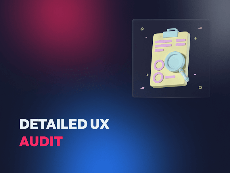 Cover image for Discover How to Make Your Product Even Better! - UX Audit