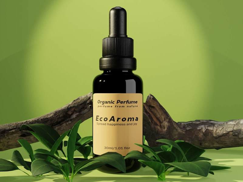 Cover image for EcoAroma perfume product rendering