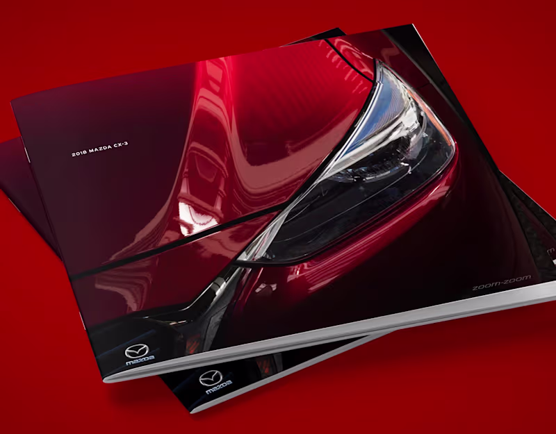 Cover image for MAZDA CX3 Brochure