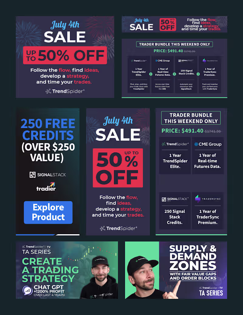 Cover image for Trenspider Ads and Youtube Thumbnails