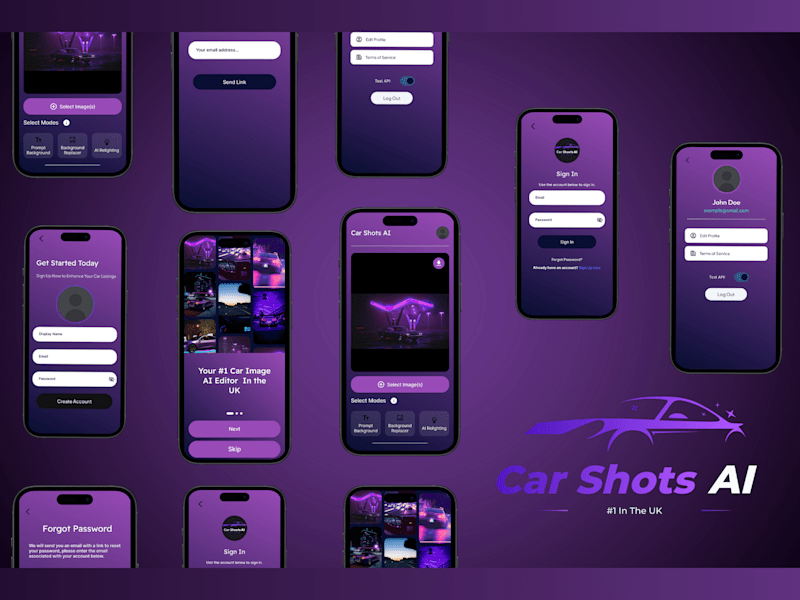 Cover image for Car Shots AI App