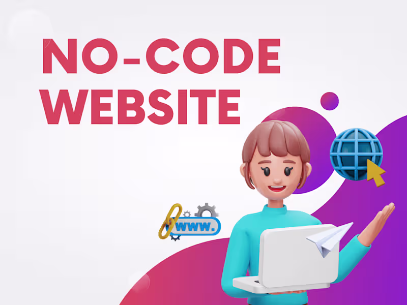 Cover image for Web Design: No Code, No Limits