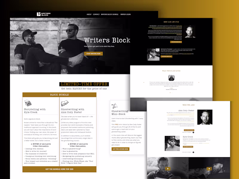 Cover image for Kajabi Website Redesign & Workflows Improvements