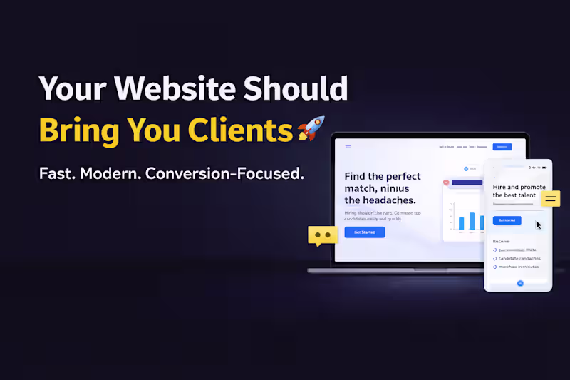 Cover image for Professional Website Design & Development for Business Growth