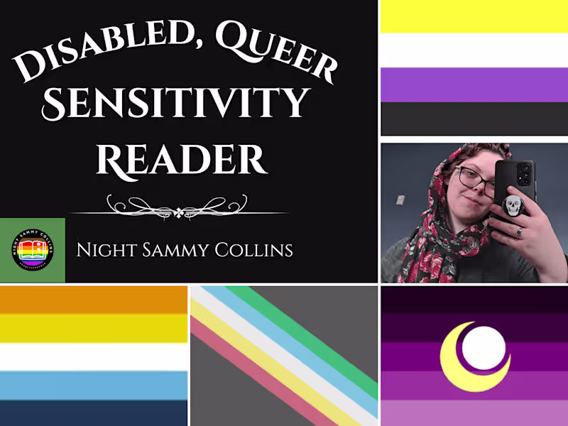 Cover image for Queer, Disabled Sensitivity Reader