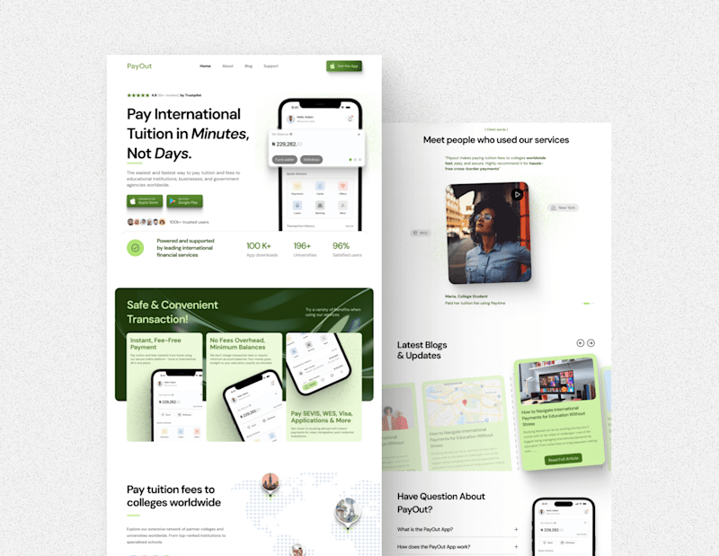 Cover image for Vice Payments - Landing Page Design & Development