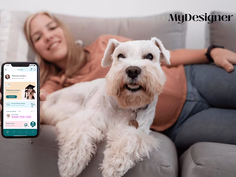 Cover image for FluentPet Mobile App UI Design