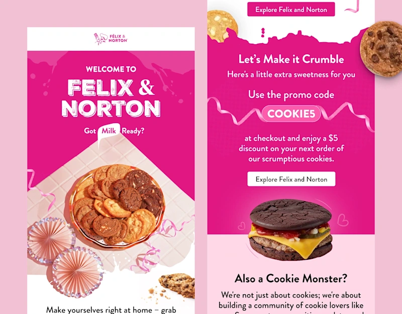 Cover image for Felix and Norton | Email Redesign