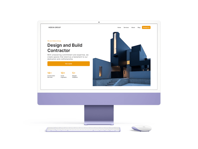 Cover image for Hideva Construction Company