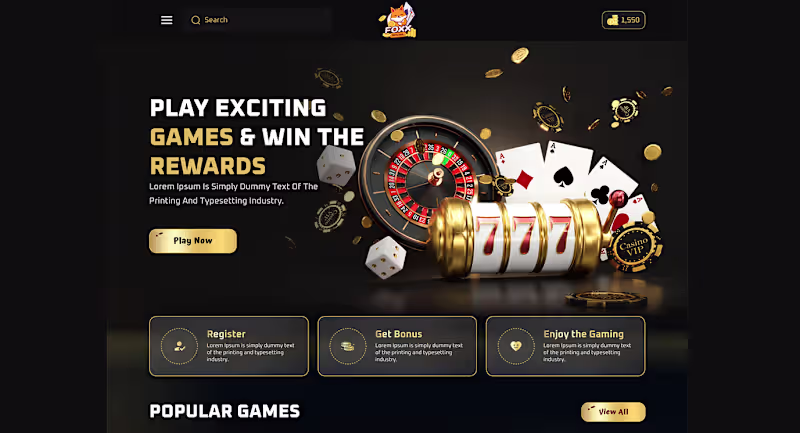 Cover image for  Online Social Casino Gaming Platform