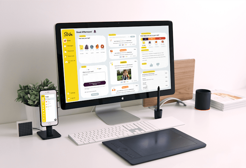 Cover image for UX/UI & Content Design for Stribe's B2B SaaS Website