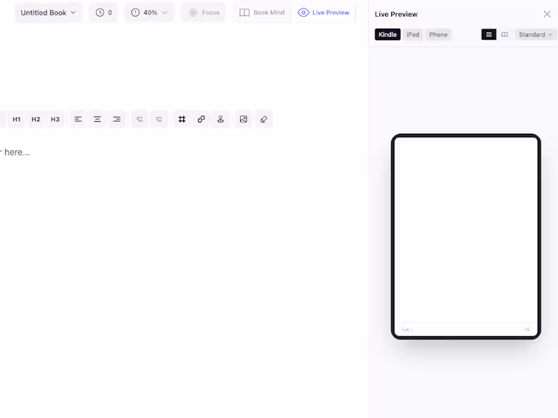 Cover image for Development of an in-browser eBook