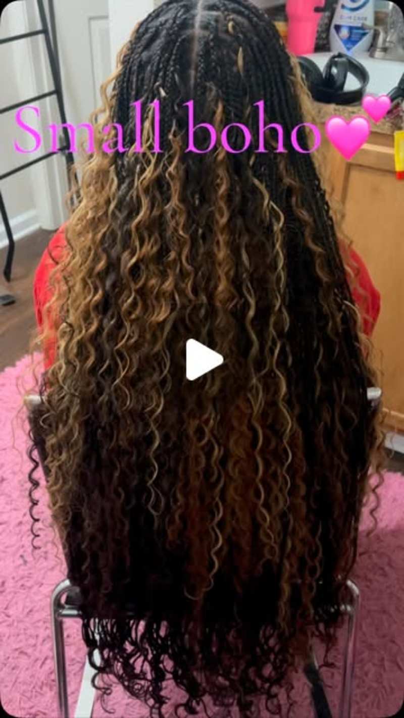 Cover image for Enchanted Styles By Chanze on Instagram: “Small knotless 💜 Hap…