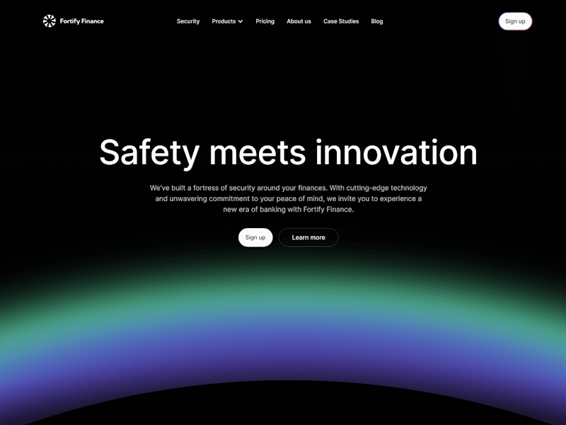 Cover image for Crypto wallet landing page