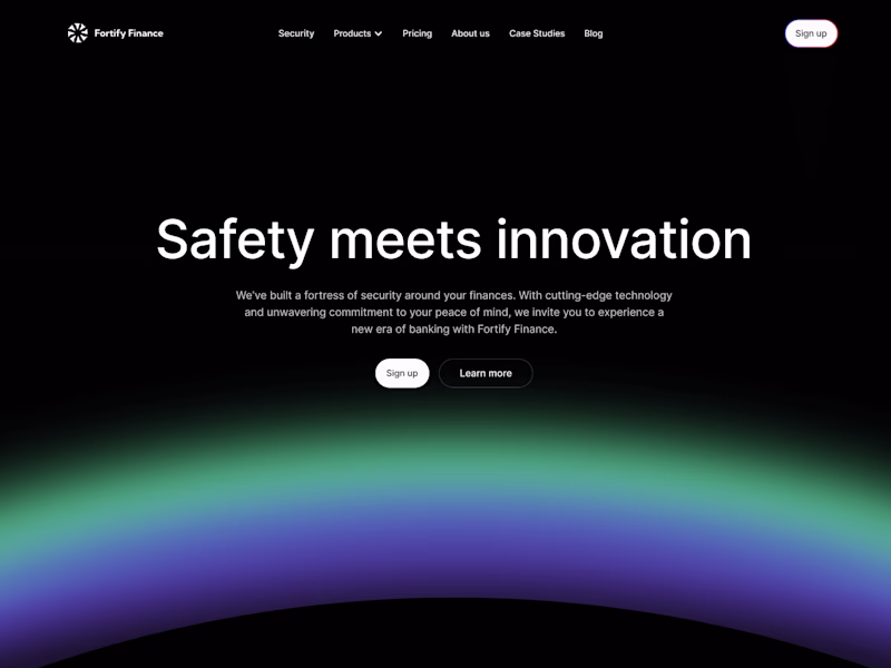 Cover image for Crypto wallet landing page